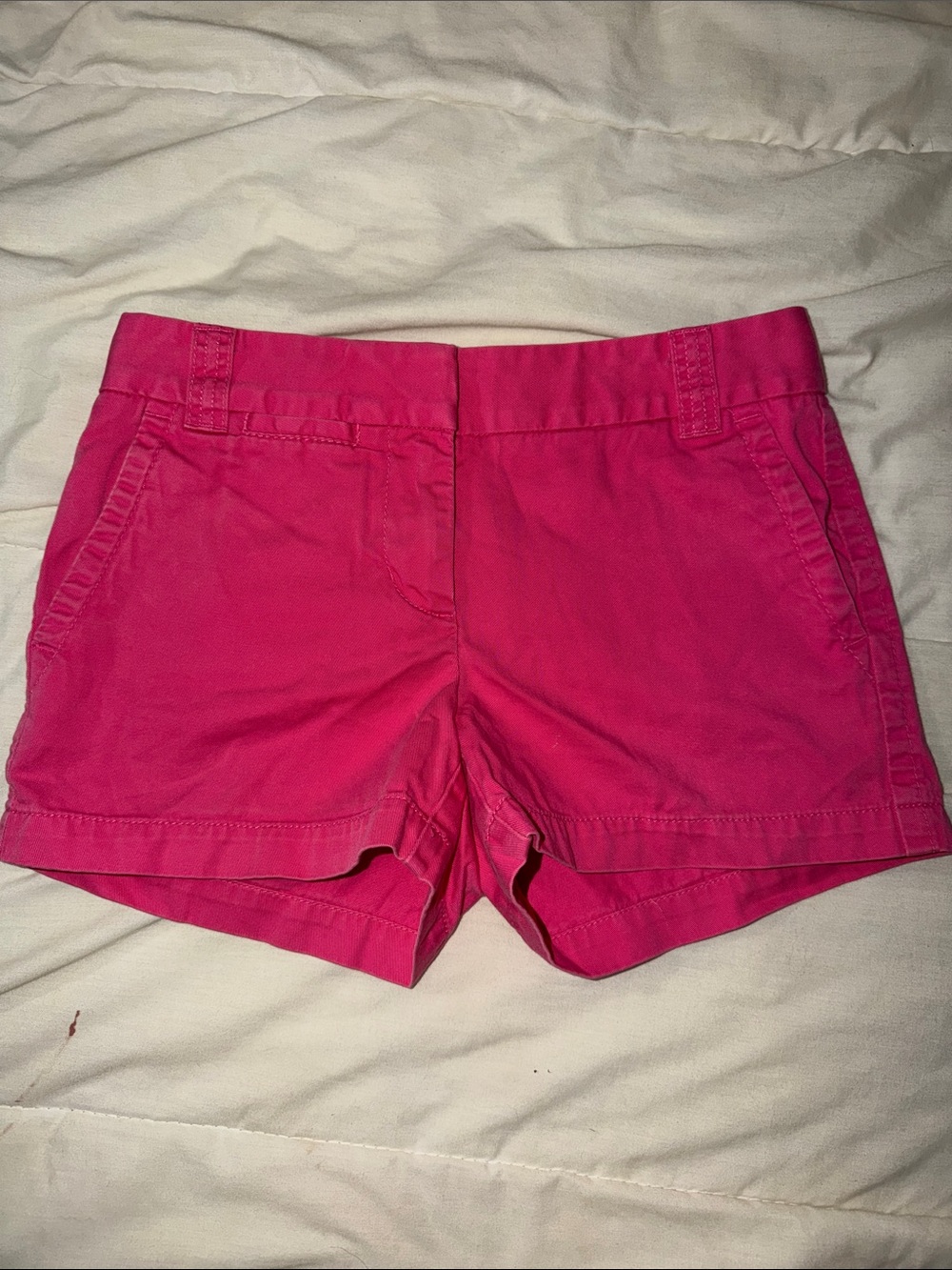 J. Crew Pink Broken-in Chino City Fit Shorts 6 Preppy Collegiate